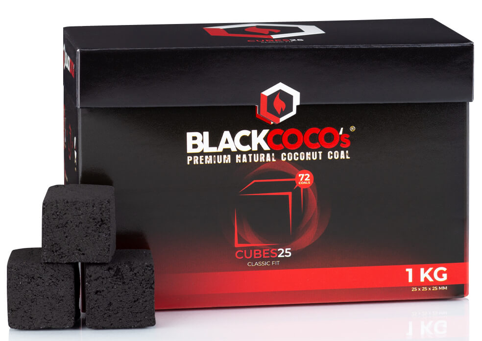Black Cocos Cubes25 1kg