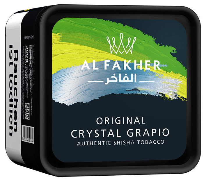 Al Fakher Tabak Crystal Grapio 200g