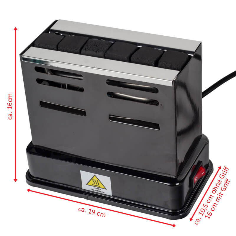 Prime Blaze Toaster Kohleanzünder | elektrisch