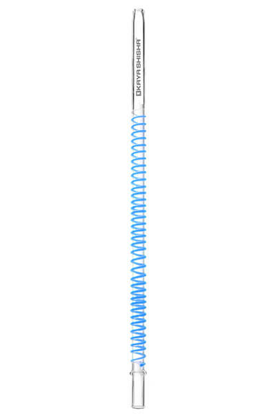 Slight Line XL Glasmundstück - Coil (Blue)