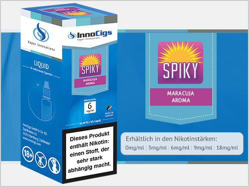 Innocigs Liquid - Spiky Maracuja Aroma - 0 mg/ml