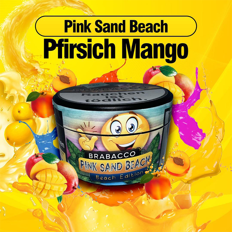 Brabacco Tabak Pink Sand Beach 25g