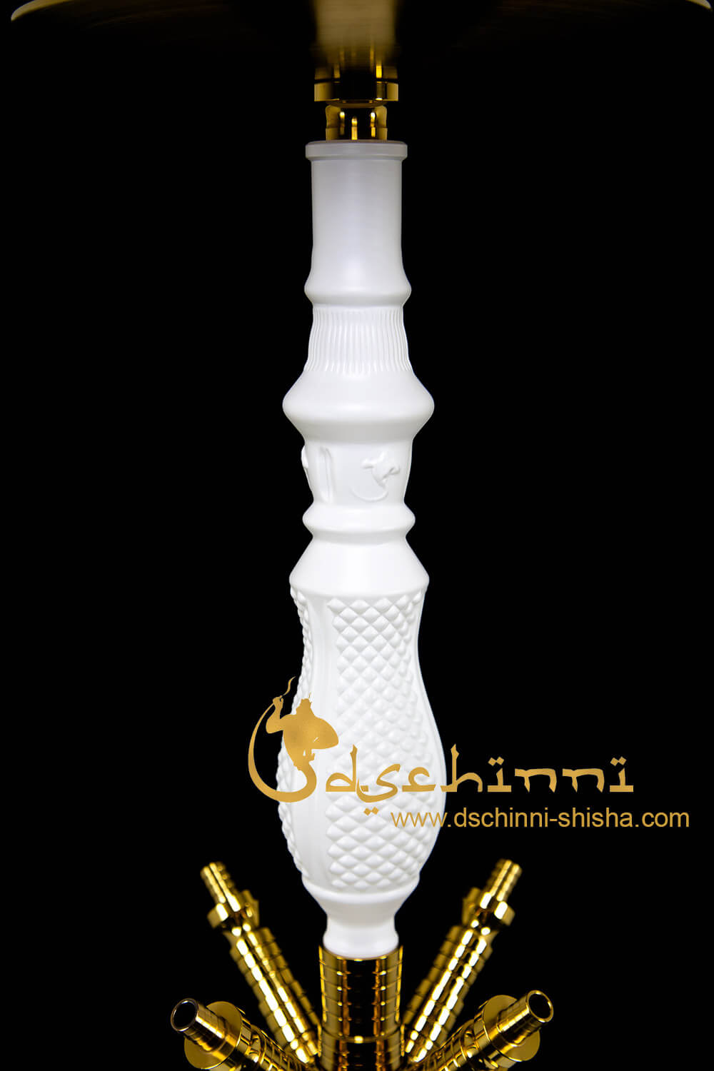Dschinni Shisha - Baba Iron White 2 | Set