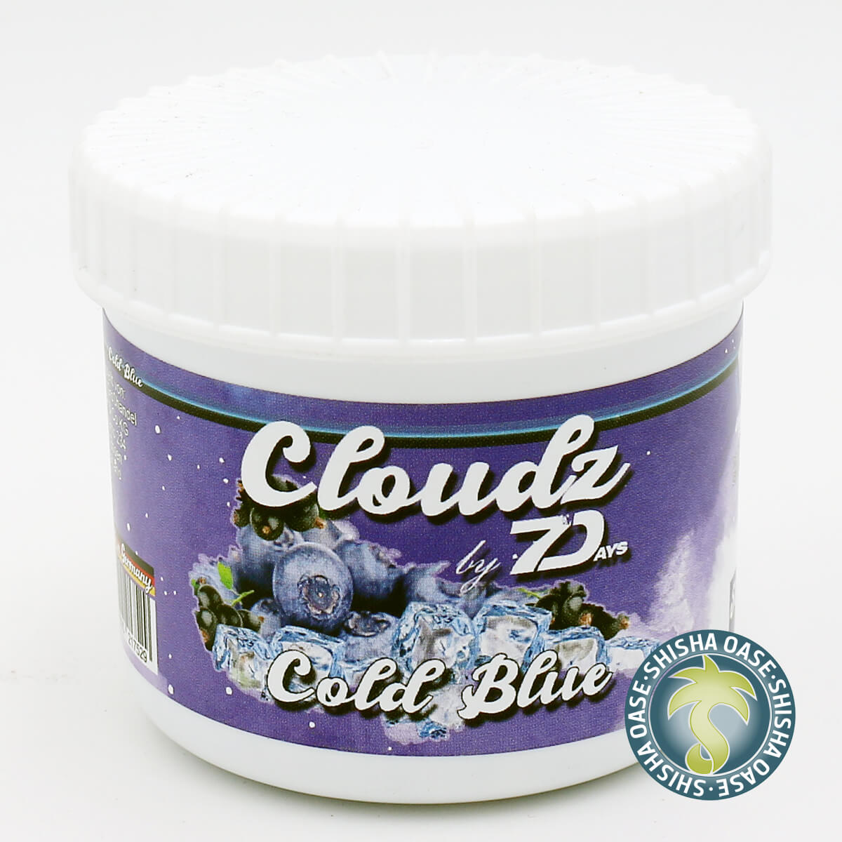 Cloudz by 7 Days Dampfsteine 50g | Cold Blue