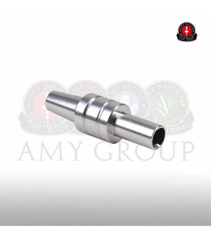 Amy Deluxe Aluminium Schlauchadapter (Silber)