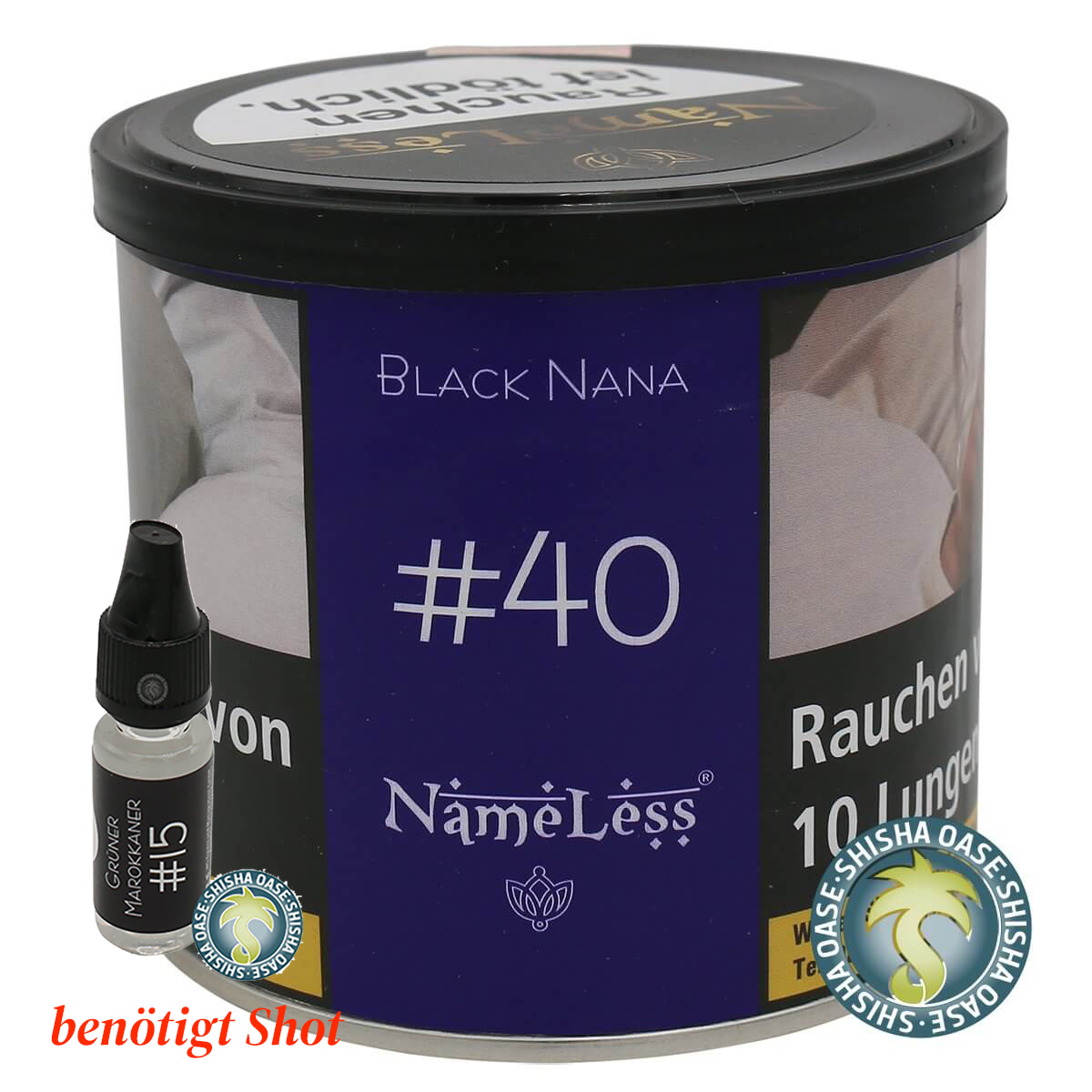 Nameless Tabak #40 Black Nana Shoot me 200g