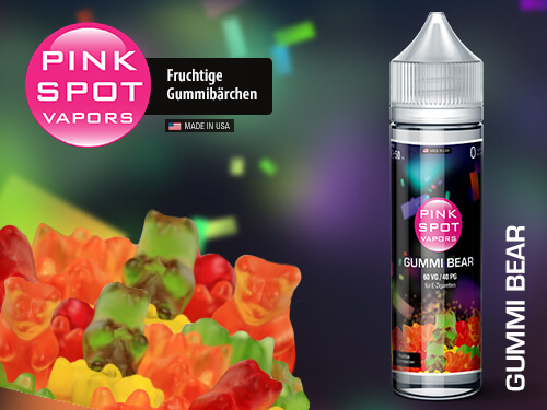 Pink Spot - Gummi Bear 50ml - 0mg/ml
