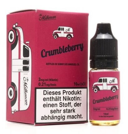 Crumbleberry (3x10ml) - The Milkman Liquid - 0mg/ml