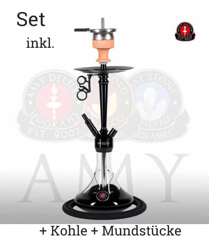 Amy Alu Deluxe Klick S 066 (RS Schwarz / Farbe Schwarz) Set