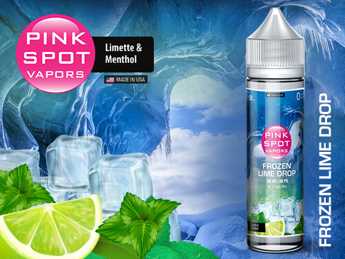 Pink Spot - Frozen Lime Drop 50ml - 0mg/ml