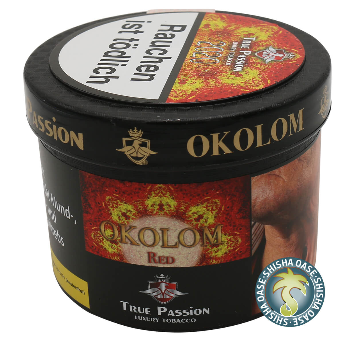True Passion Tabak 200g Dose | Okolom Red
