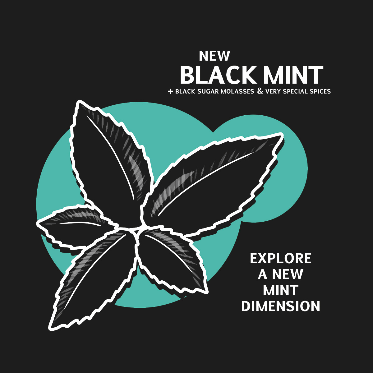 hookahSqueeze - Black Mint - 25g