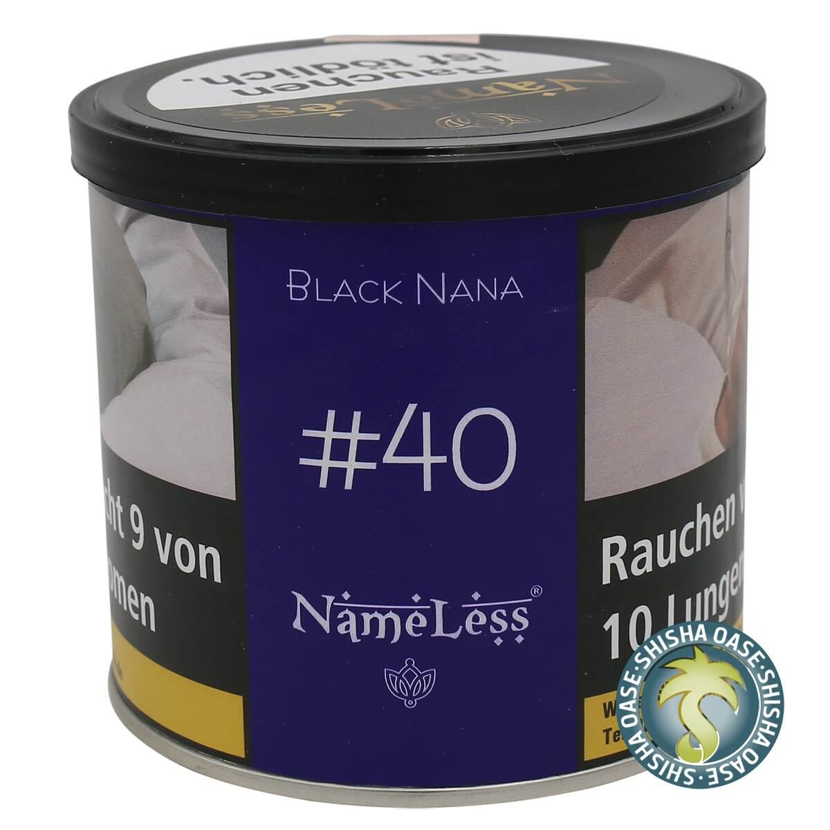 Nameless Tabak #40 Black Nana 200g