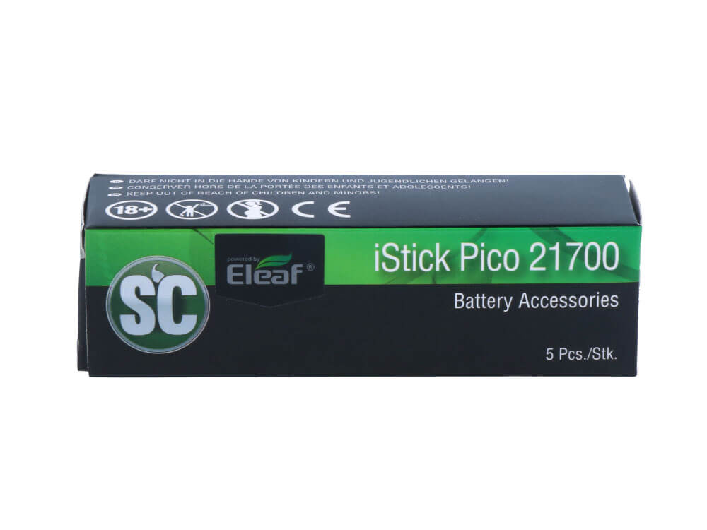 SC iStick Pico 21700 Batterie-Kappe (5 Stück pro Packung)