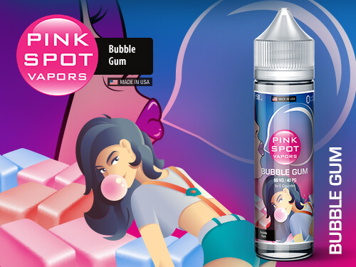 Pink Spot - Bubble Gum 50ml - 0mg/ml