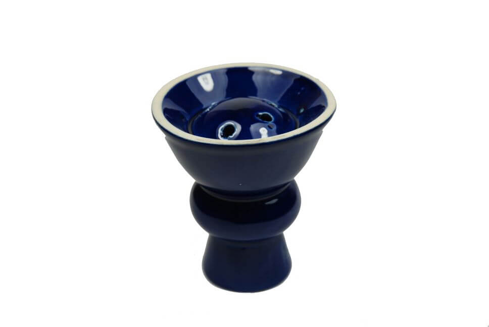 Aladin Digg-Head Tabakkopf Keramik Blau