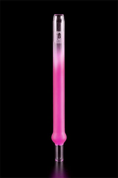Slight Line XS Glasmundstück - Neon Pink