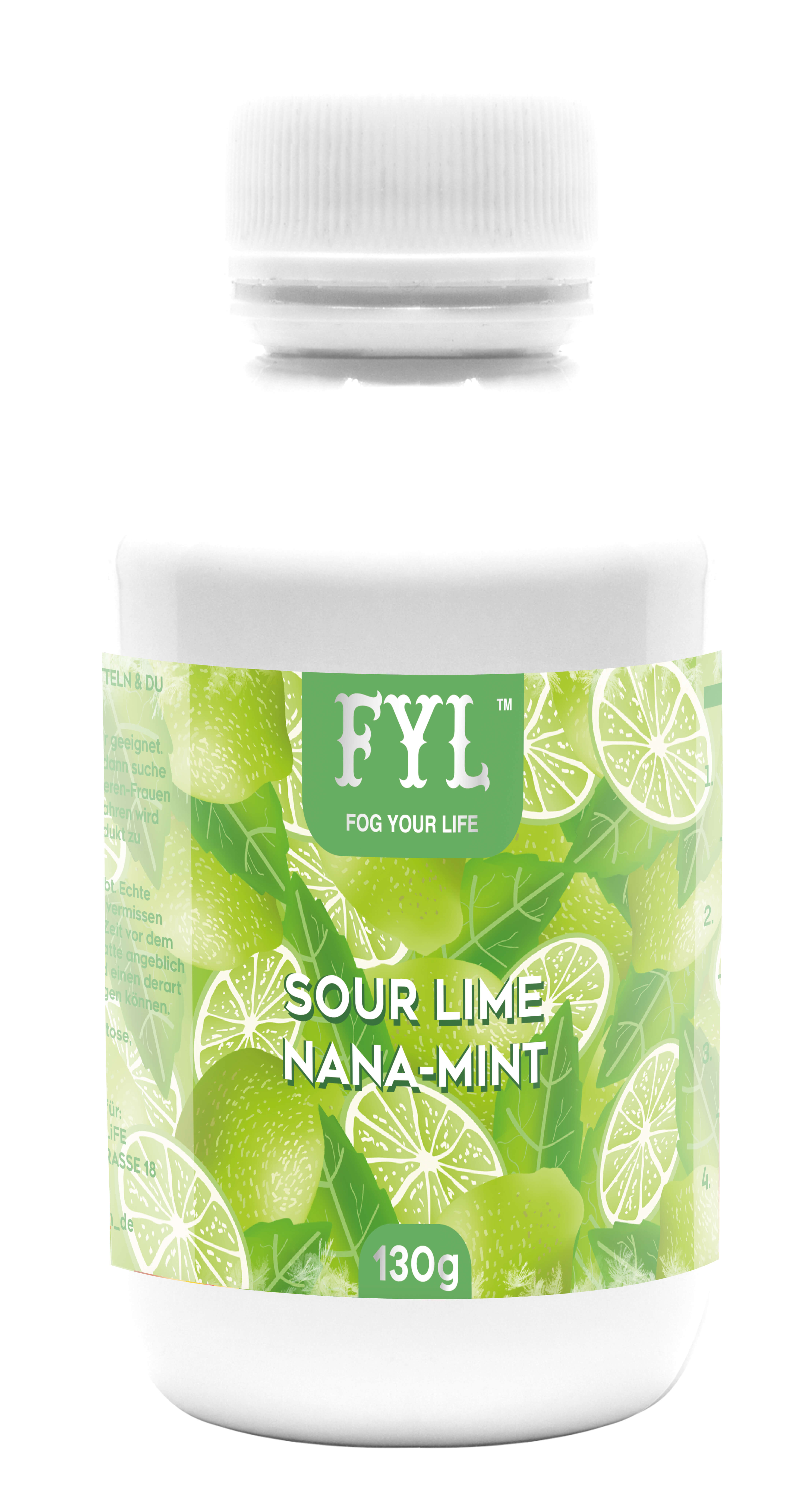 FOG YOUR LIFE Sour Lime Nana-Mint 130g