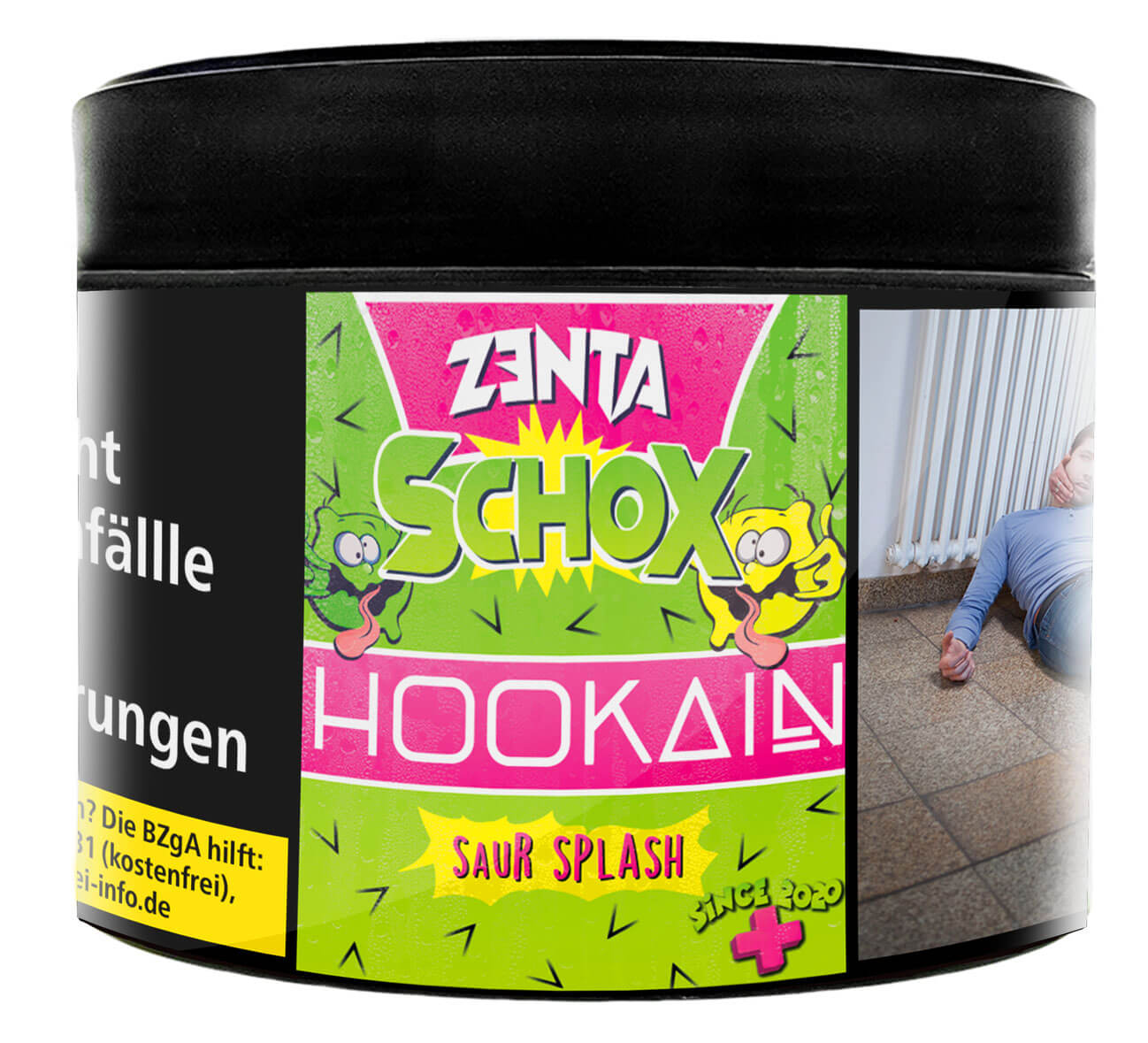 Hookain Tabak Zenta Schox Saur Splash 200g