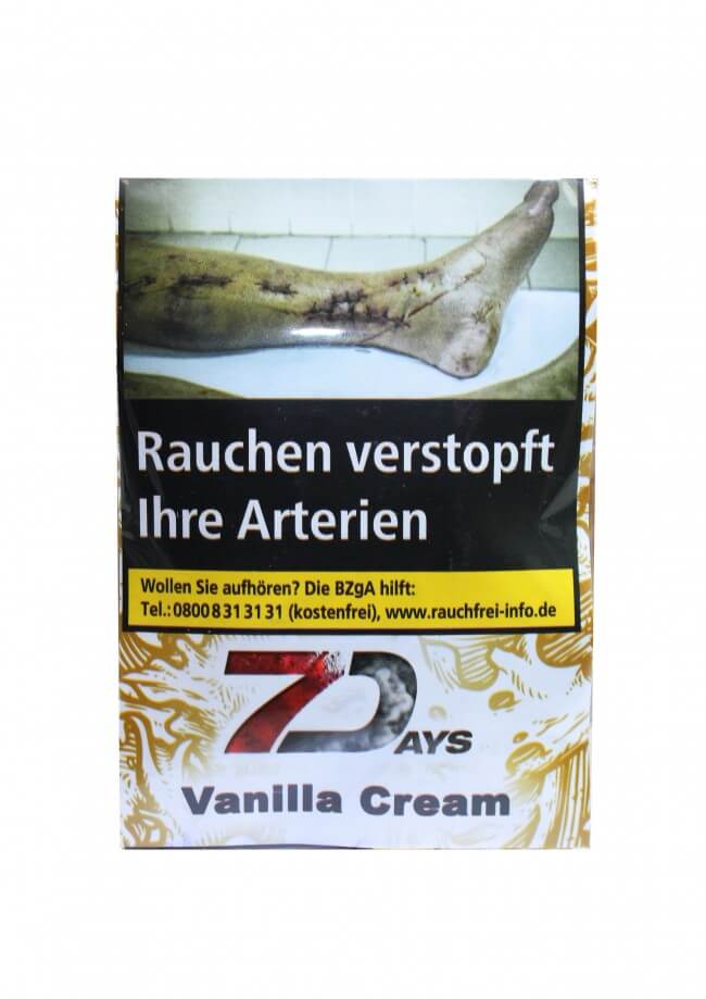 7 Days Classic Tabak - Vanilla Cream 20g