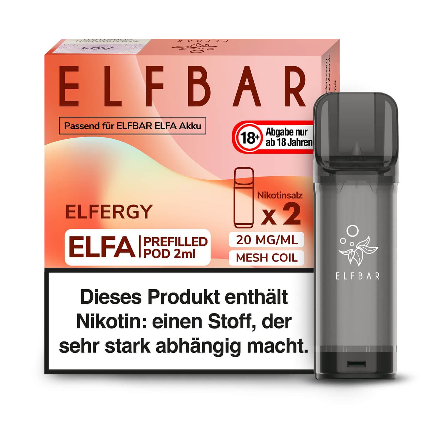 Elf Bar ELFA Prefilled Pod Elfergy (2Stk.)