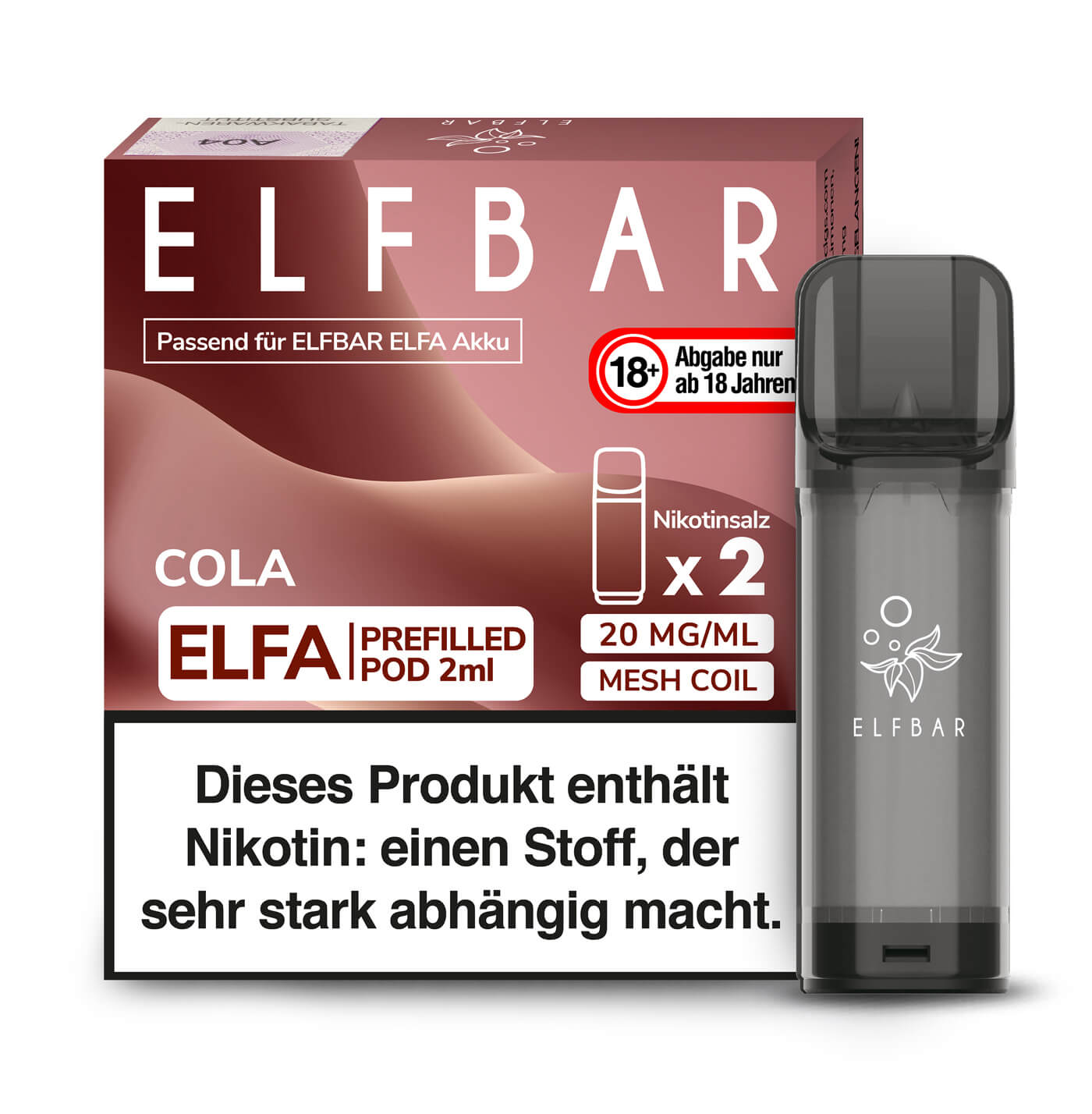 Elf Bar ELFA Prefilled Pod Cola (2Stk.)