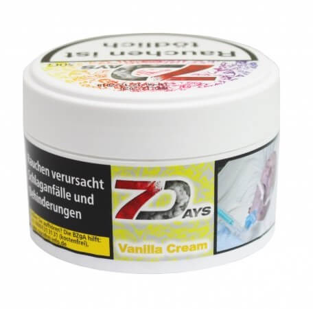 7 Days Platin Tabak - Vanilla Cream 50g