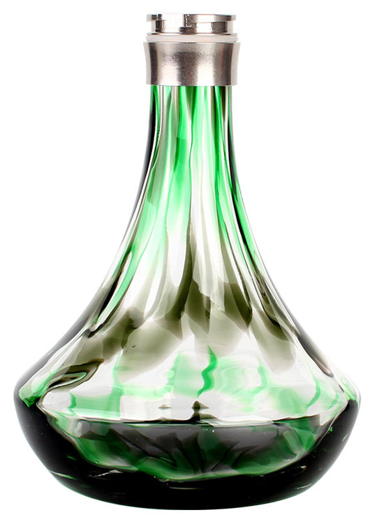 Aladin Shisha Ersatzglas Alux 2 (Grün)