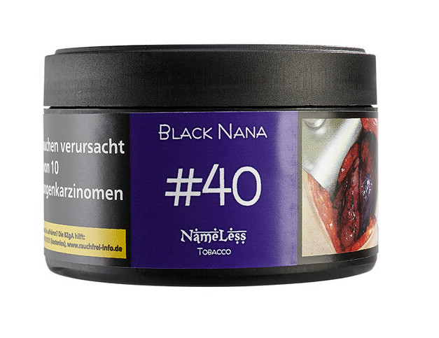 Nameless Tabak #40 Black Nana 25g