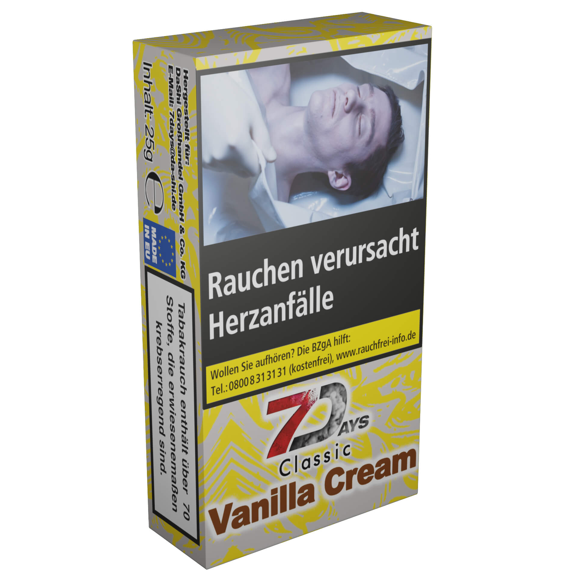 7 Days Tabak Classic Vanilla Cream 25g