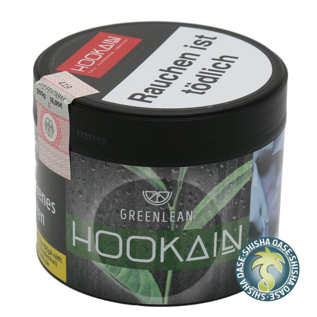 Hookain Tabak Green Lean 200g