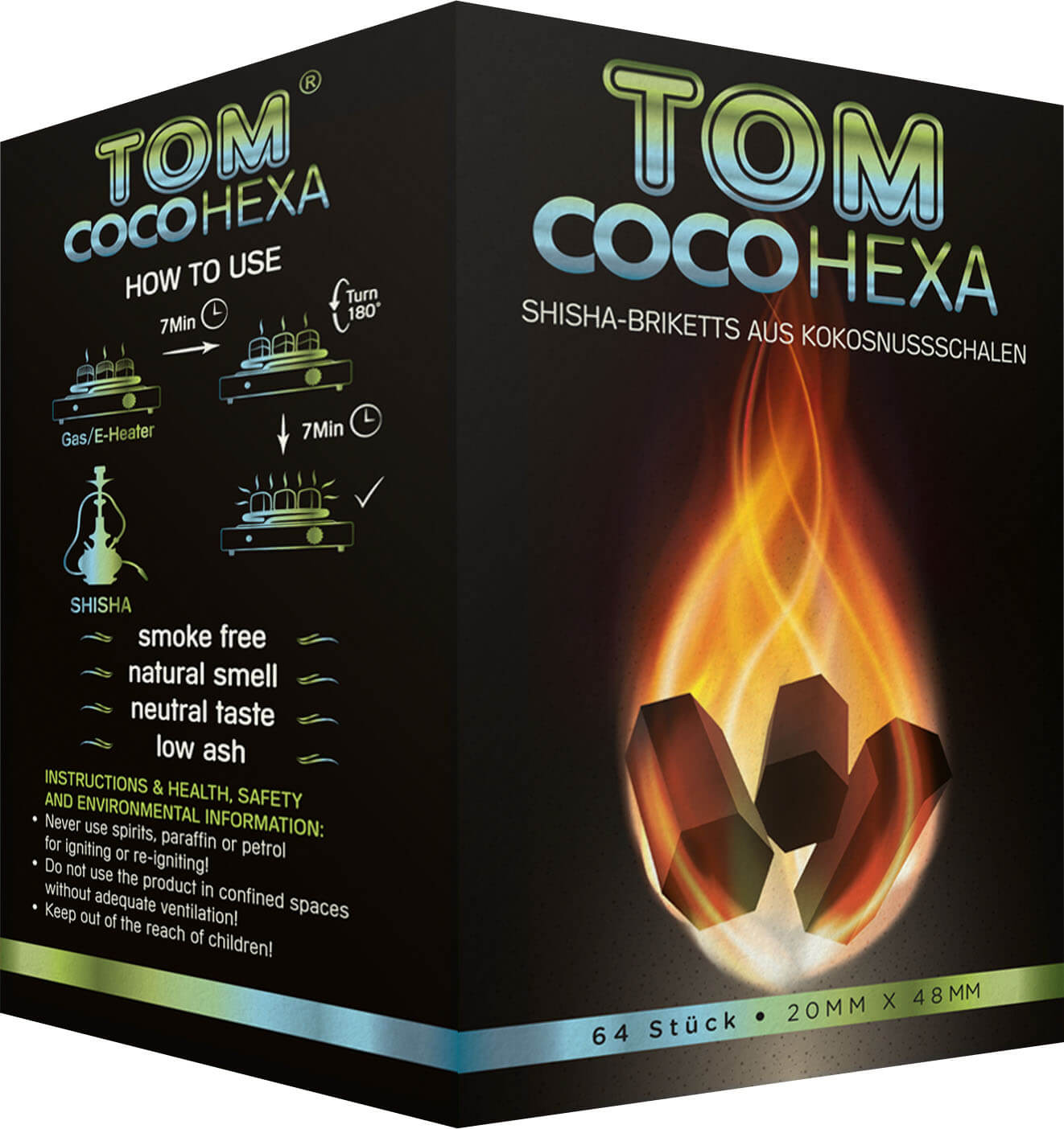 TOM Cococha Hexagon Sticks 1kg