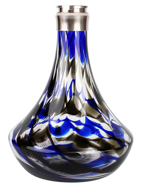 Aladin Shisha Ersatzglas Alux 2 (Blau)