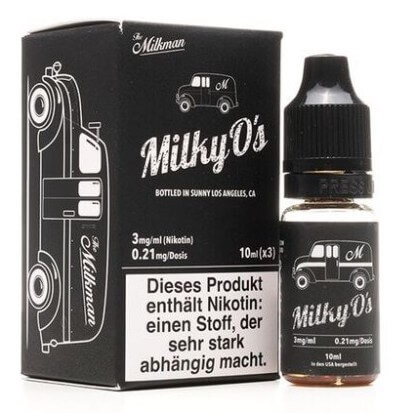 Milkyo's (3x10ml) - The Milkman Liquid - 0mg/ml