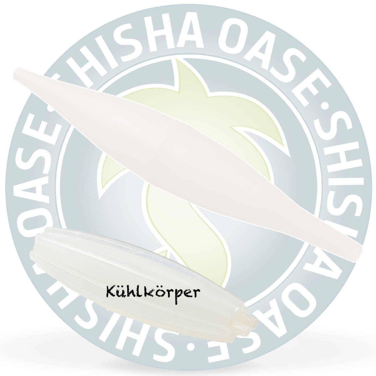 Shisha Kühlmundstück 2.0 - schraubbar - Transparent