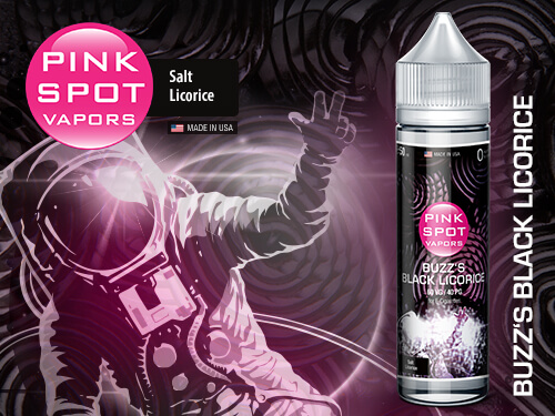 Pink Spot - Buzzs Black Licorice 50ml - 0mg/ml