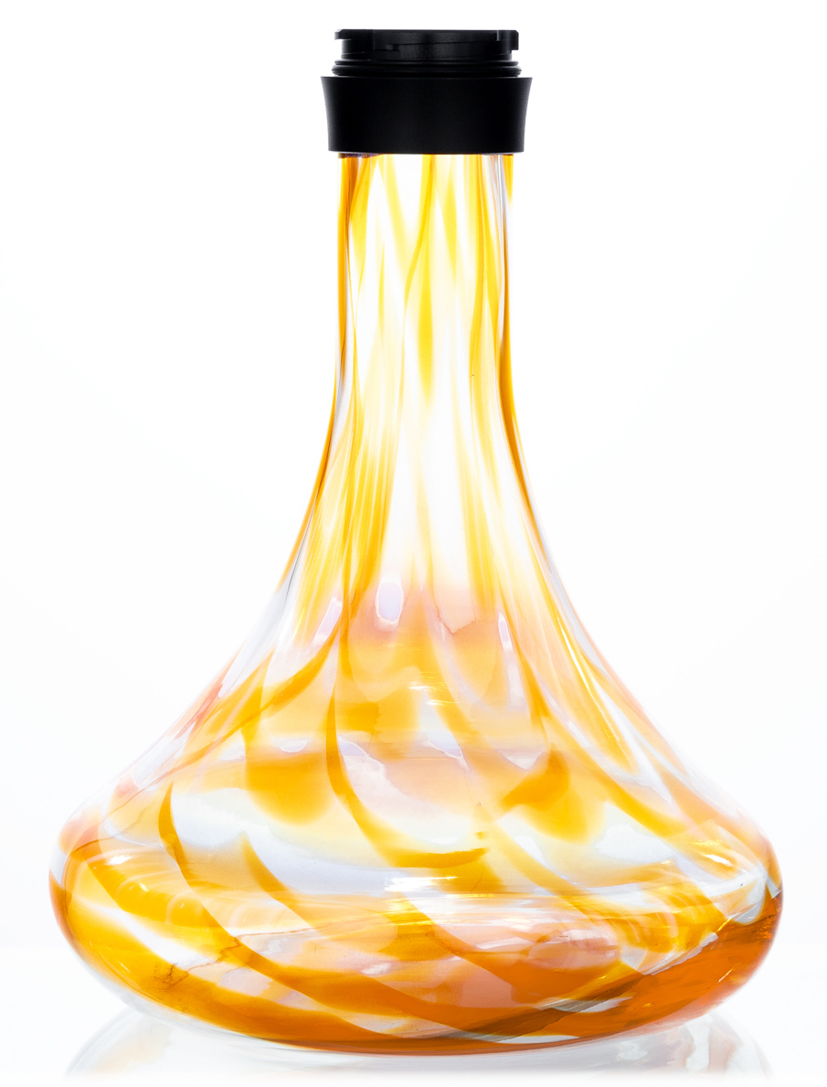 Aladin Shisha Ersatzglas Alux 4 (Orange)