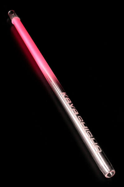 Slight Line XL Glasmundstück - Neon (Pink)