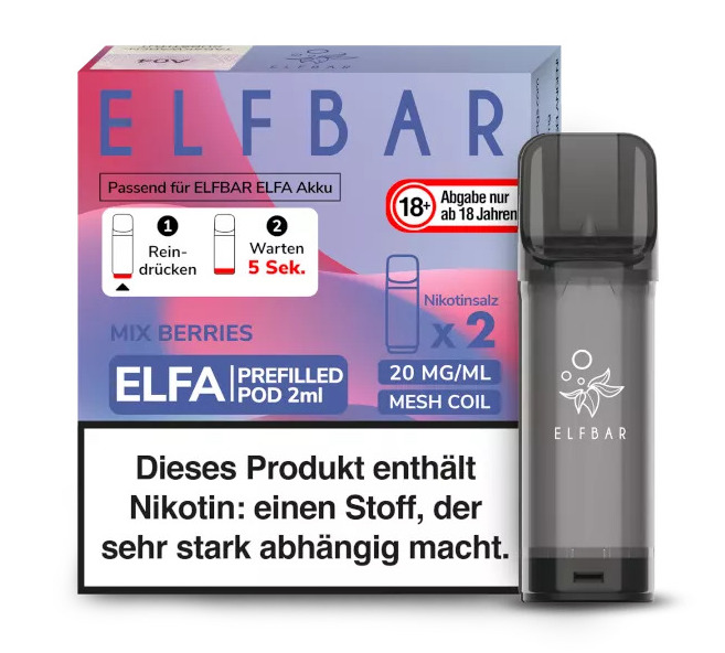 Elf Bar ELFA Prefilled Pod Mix Berries (2Stk.)