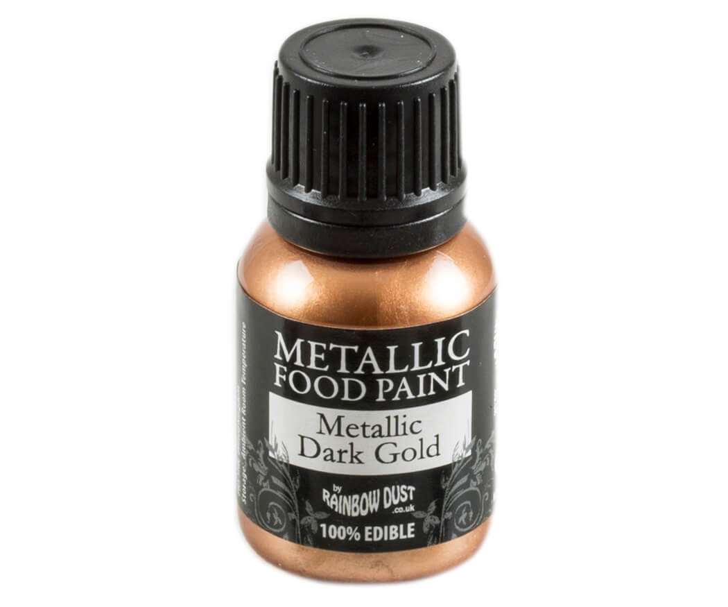 Rainbow Dust Metallic Farbe - Dark Gold